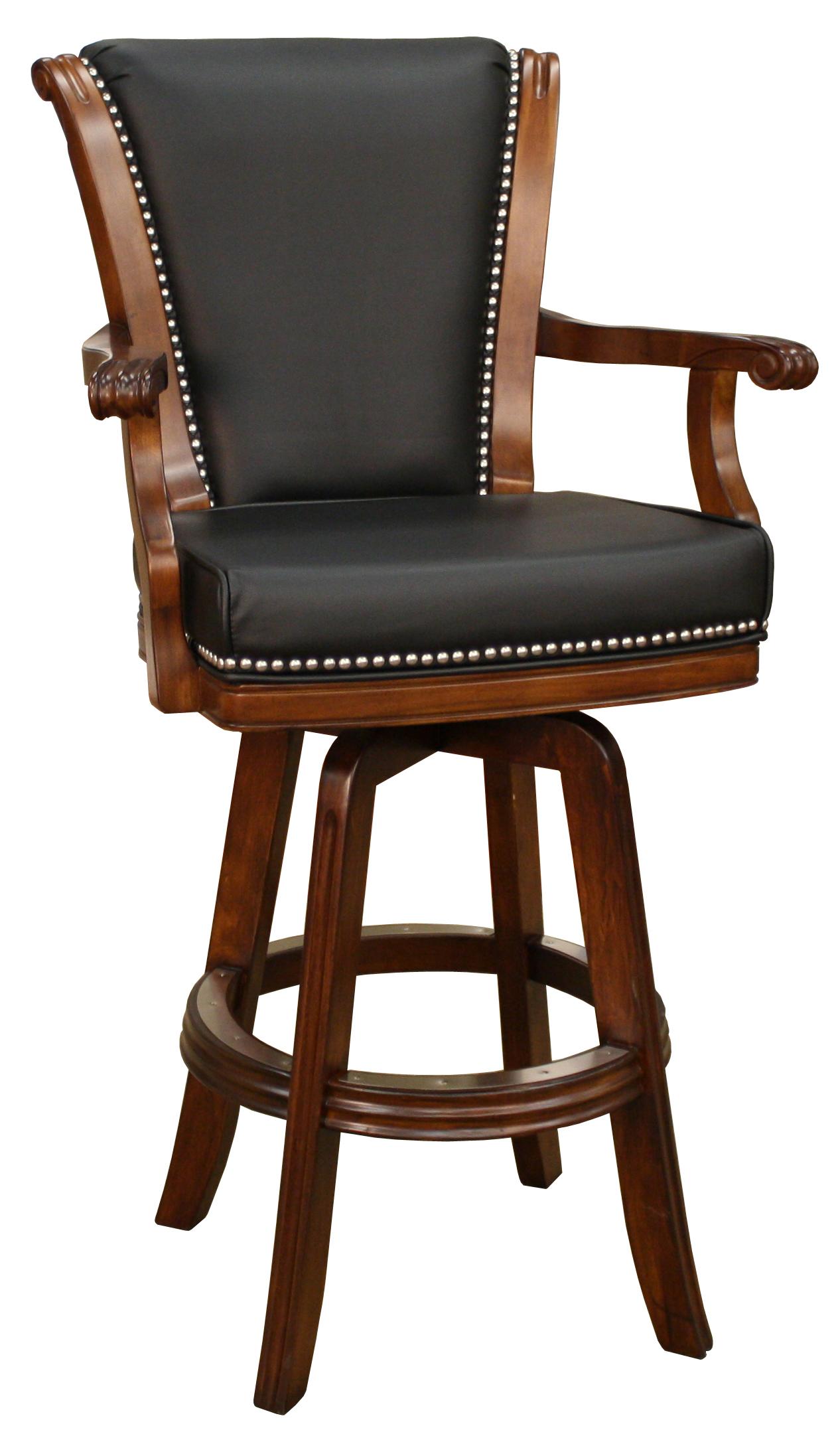 American Heritage Billiards Bar Stools 32" Suede Napoli Bar Stool